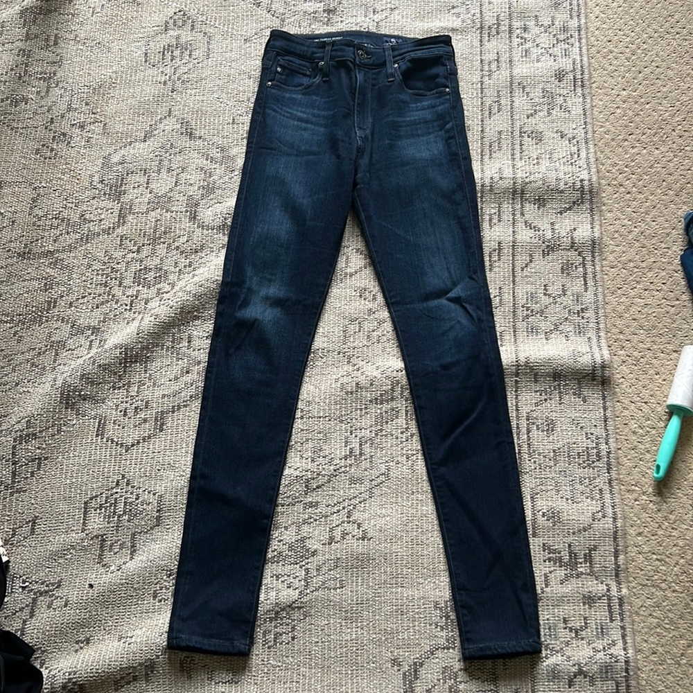 AG Jeans The Farrah Skinny, high rise skinny jeans